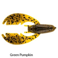 NetBaitBF Paca Chunk Sr 3.25in Green Pumpkin Candy 5ct