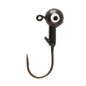 Eagle Claw Ball Jig Head 1/8 10ct Black
