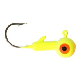 Eagle Claw Ball Jig Head 1/4 10ct Orange/Chart