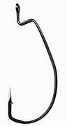 Eagle Claw Trokar Magworm Hook Black 5ct Size 4/0