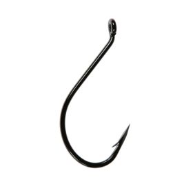 Eagle Claw Trokar Drop Shot Hook Black 7ct Size 1