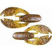 NetBaitBF Paca Chunk Sr 3.25in Green Pumpkin Purple 5ct