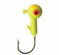 Eagle Claw Ball Jig Head 3/8 10ct Chart/Orange