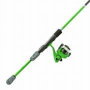 Okuma X-Otic 6'ML Spinning Combo w/20-Size Reel: Neon Green