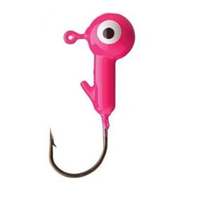 Eagle Claw Ball Jig Head 1/16 10ct Pink