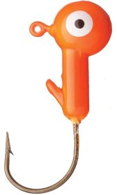 Eagle Claw Ball Jig Head 1/32 10ct Orange