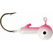 Eagle Claw Ball Jig Head 1/4 10ct Pink/Pearl